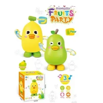 Wholesale Kids Electric Dance Rocking Fruits Pineapple Pear and Banana Party Toys