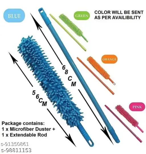Microfiber Dust Cleaner Multicolored