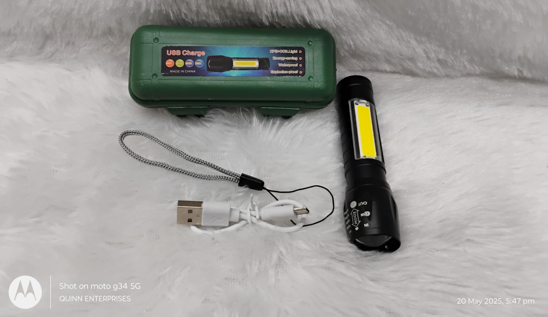 Metal Torch Full Metal Body 3 Modes