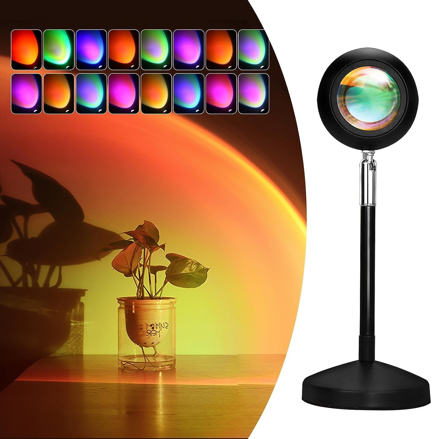 Sunset Lamp Remote Control,Sunset Projection