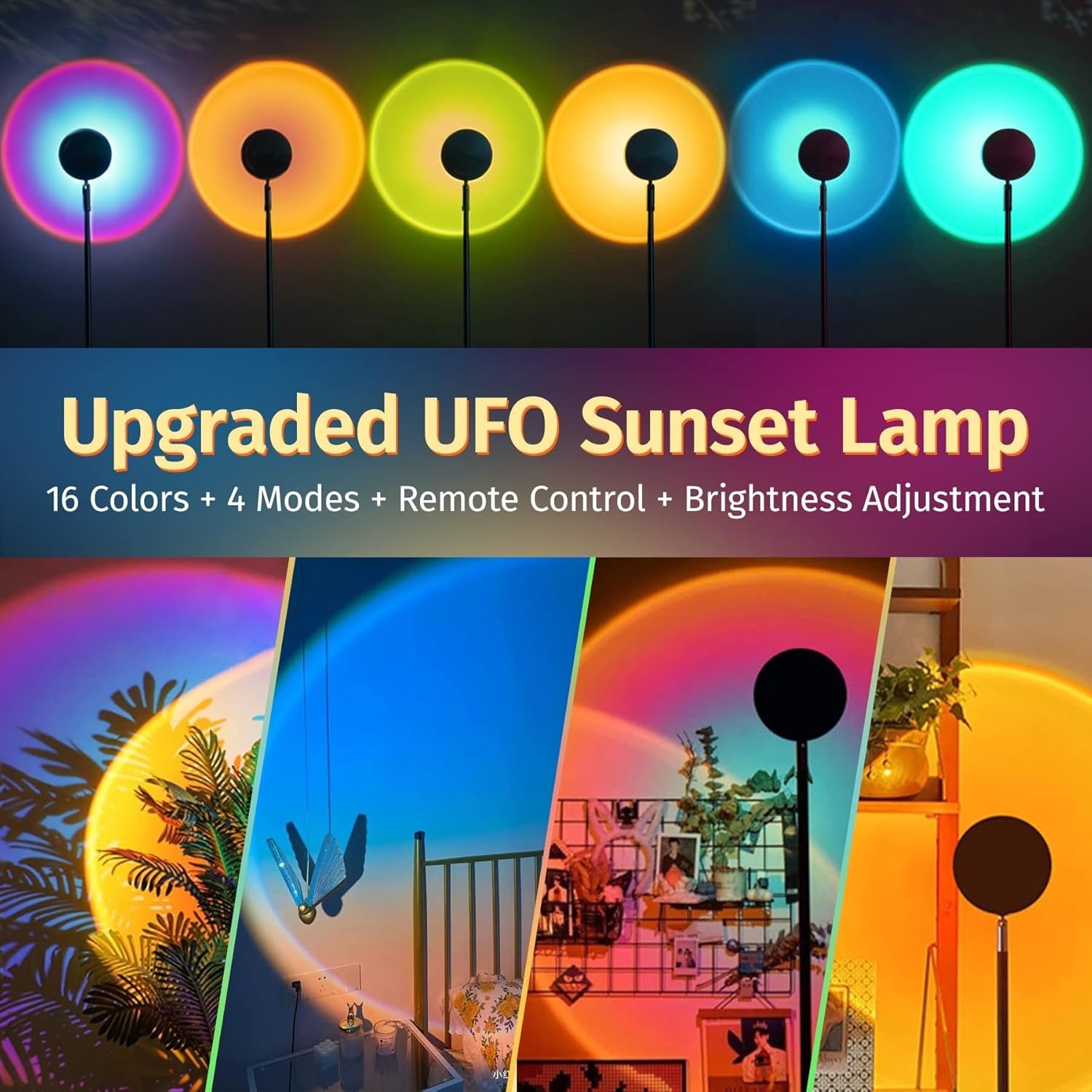 Sunset Lamp Remote Control,Sunset Projection